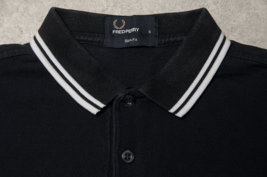 Fred Perry Twin Tipped pikeepaita (XS)