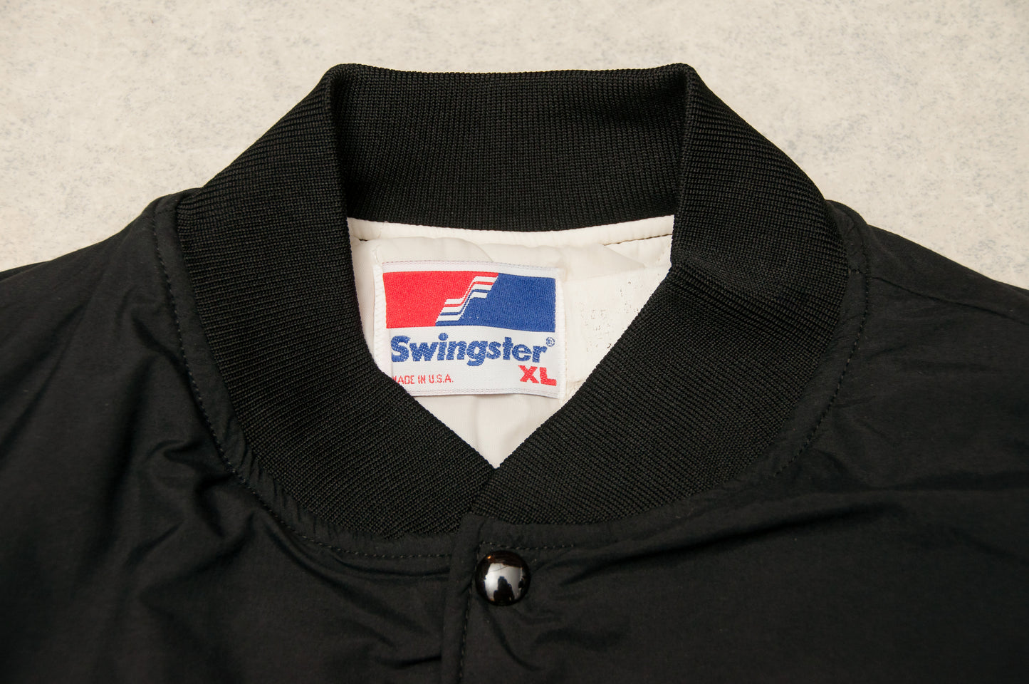 Vintage Swingster x Kennecott satiinitakki 90-luvulta (XL)