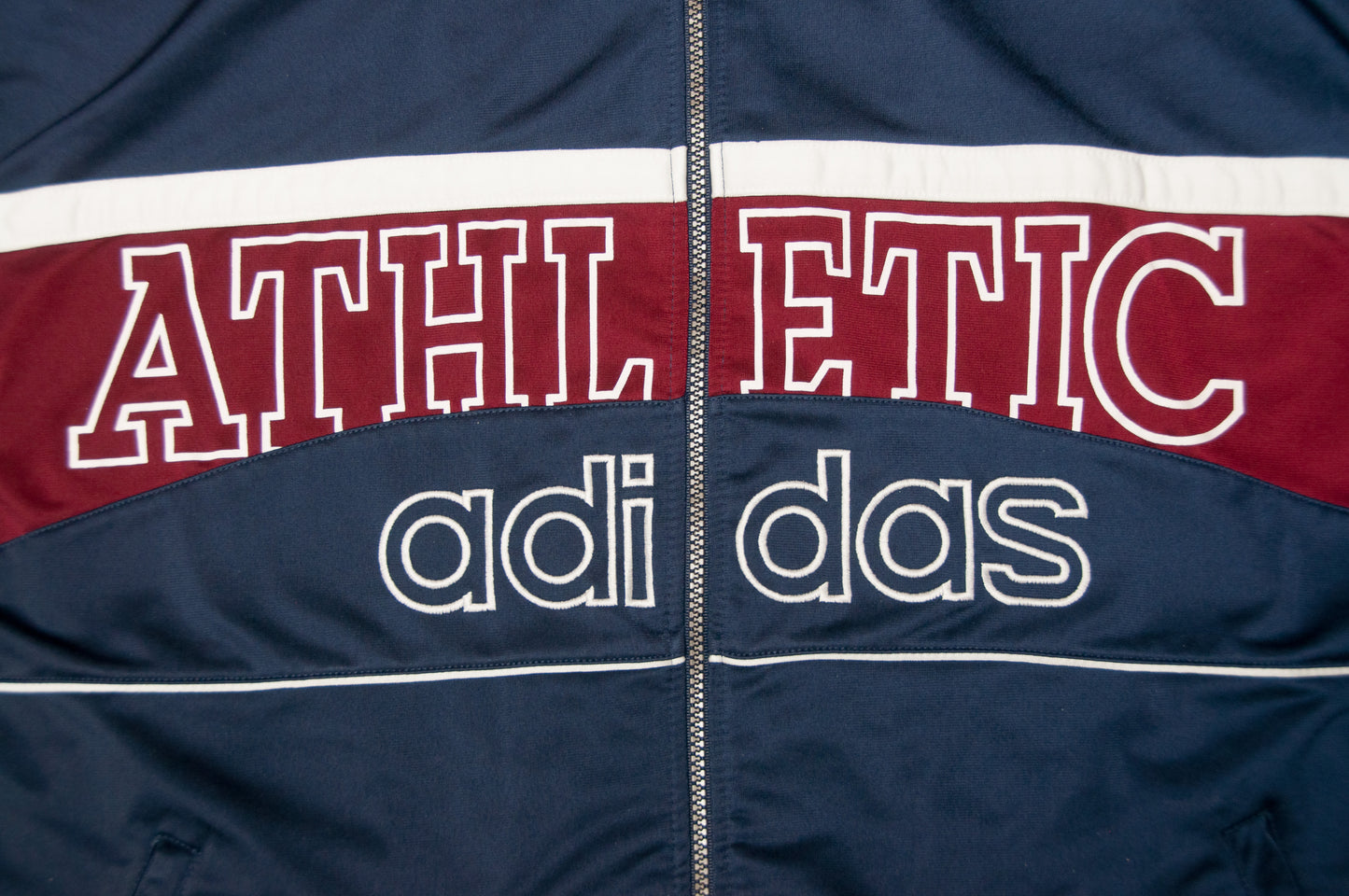 Vintage Adidas Athletic Sport verkkatakki 90-luvulta (L)