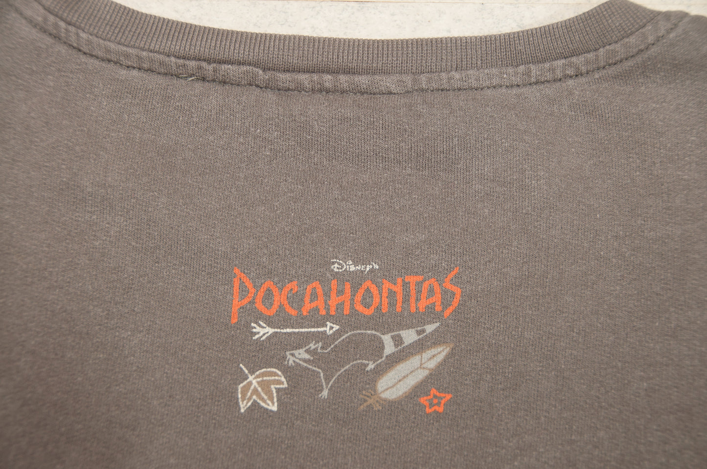 Vintage Disney Pocahontas Meeko collegepaita 90-luvulta (M)