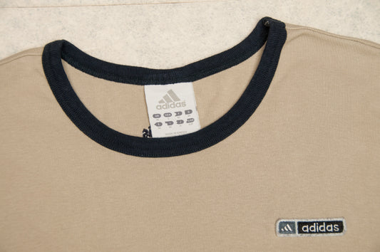 Vintage Y2K Adidas hihaton paita (M)