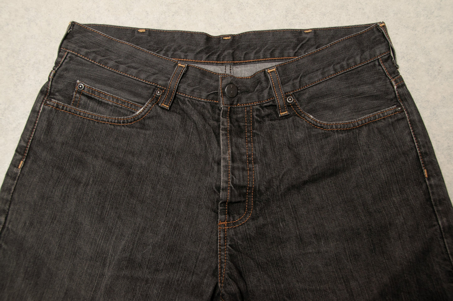 Y2K Carhartt WIP Texas Pant farkkushortsit (32x12)