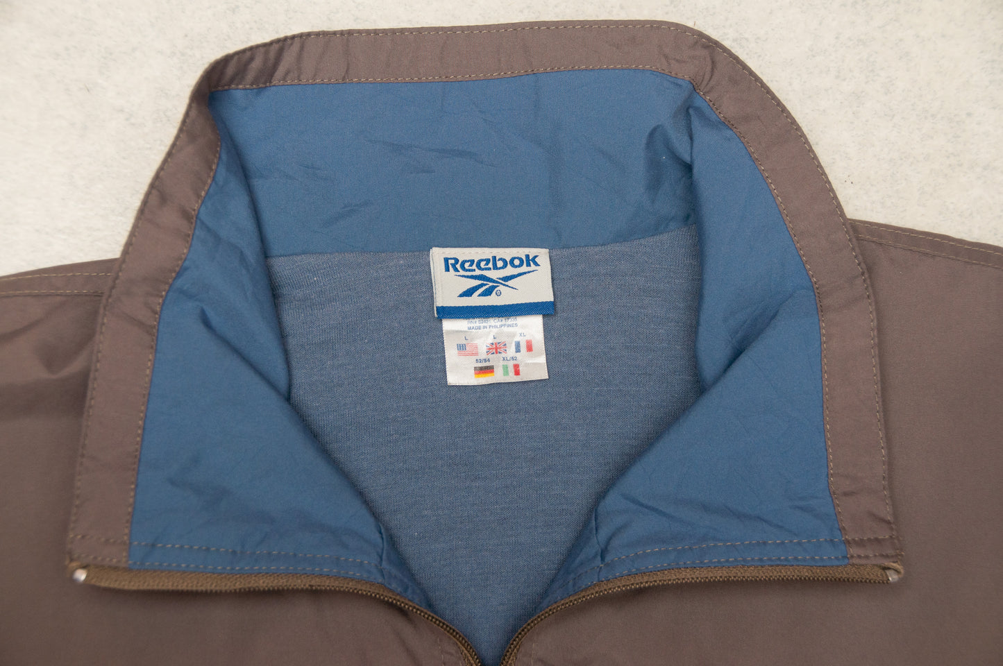 Vintage Y2K Reebok tuulitakki (XL)