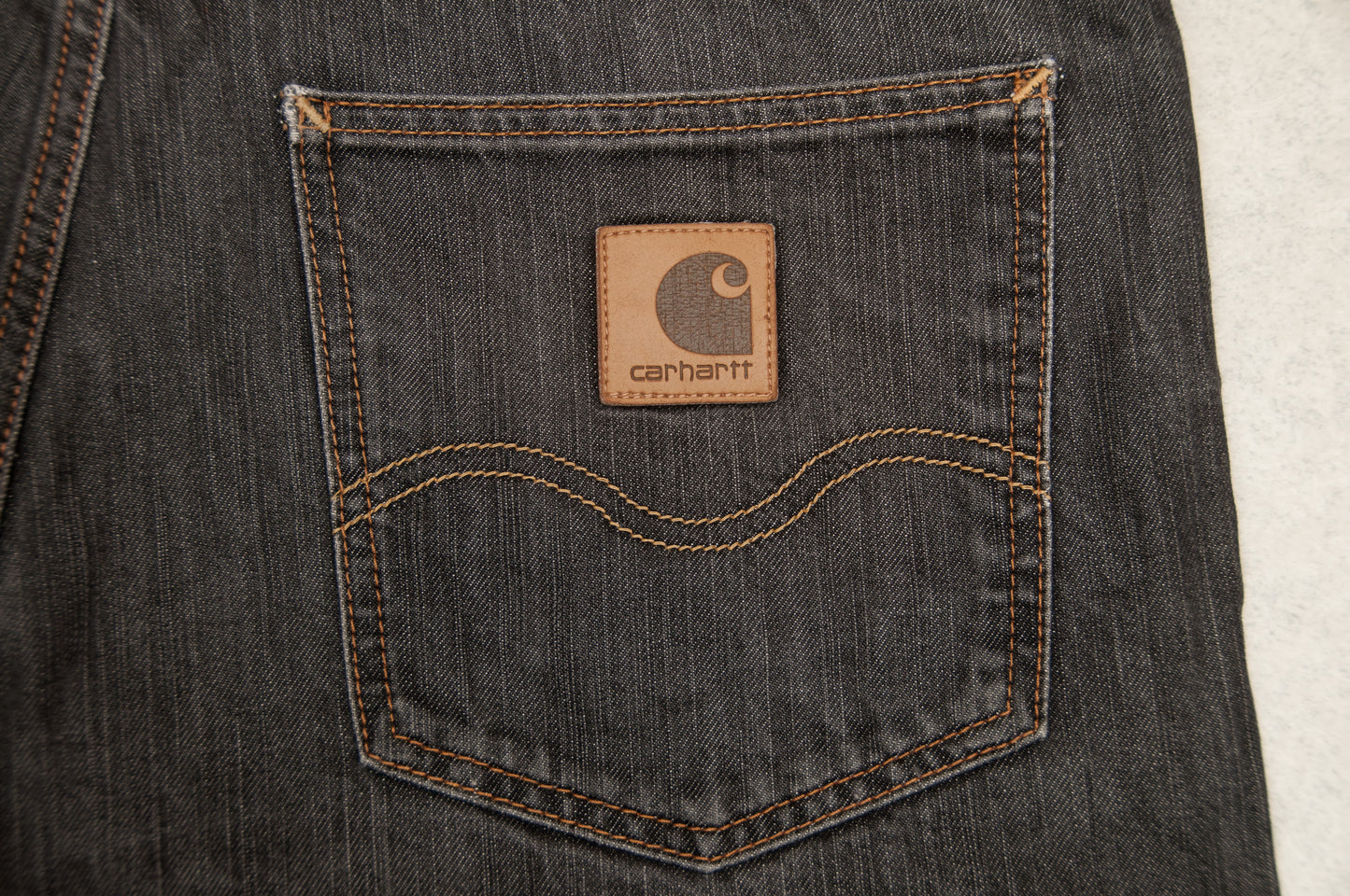 Y2K Carhartt WIP Texas Pant farkkushortsit (32x12)
