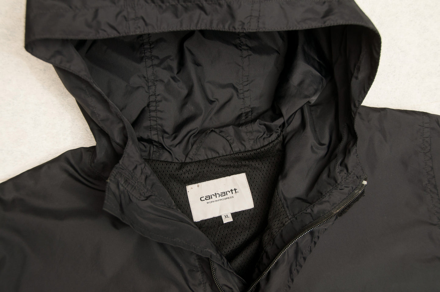 Carhartt WIP Ryann Pullover 1/3-zip-tuulitakki (L)
