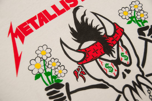 Vintage Metallica Metallistock t-paita 90-luvulta (L)