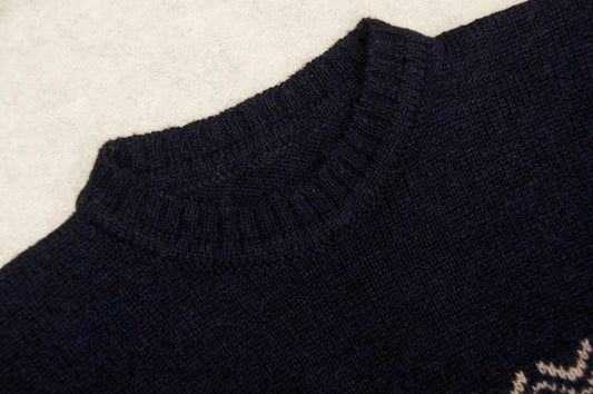 Vintage brittiläinen villapaita 90-luvulta (S)