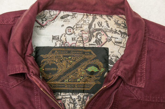 Vintage ZIP toppatakki 80-luvulta (M)