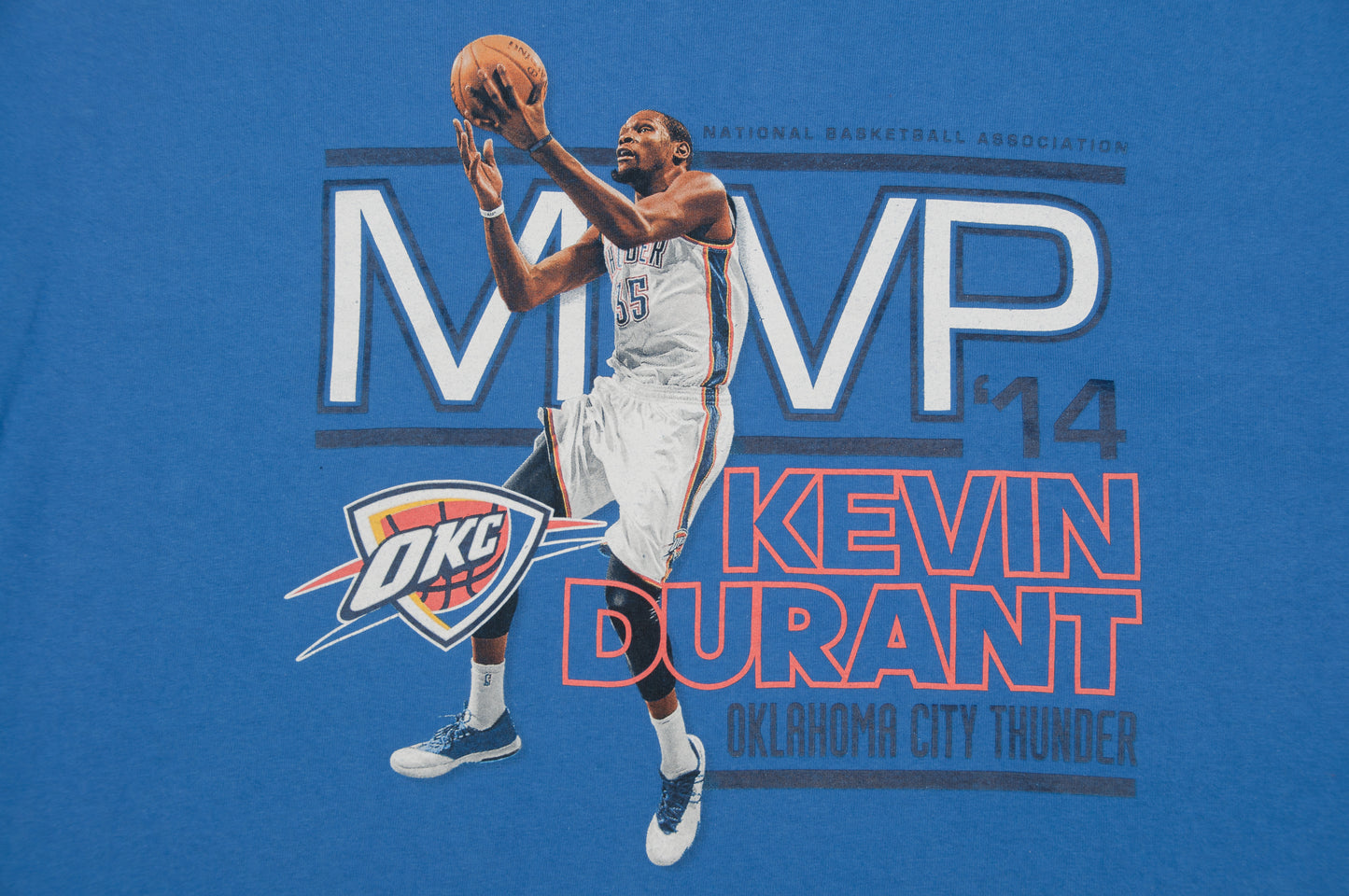 NBA Oklahoma City Thunder - MVP Kevin Durant t-paita (XL)