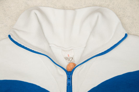 Vintage Suomi 1/4-zip-paita 80-luvulta (S)