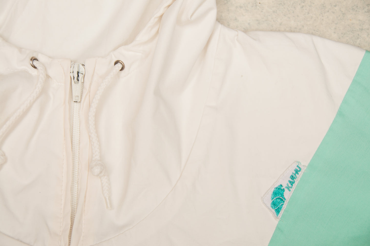 Vintage Karhu Titan kesätakki 80-luvulta (L)