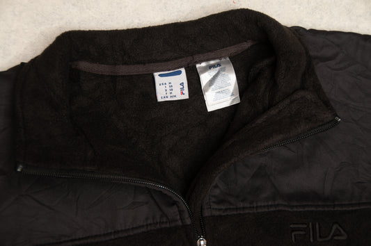 Vintage Y2K Fila fleecetakki (M)