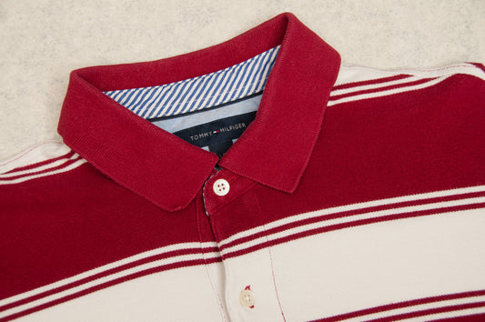 Y2K Tommy Hilfiger pikeepaita (L)