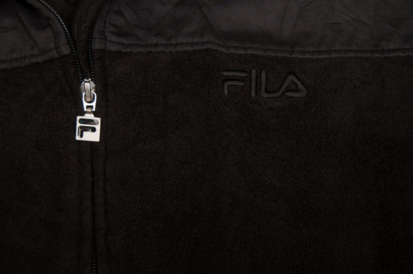 Vintage Y2K Fila fleecetakki (M)