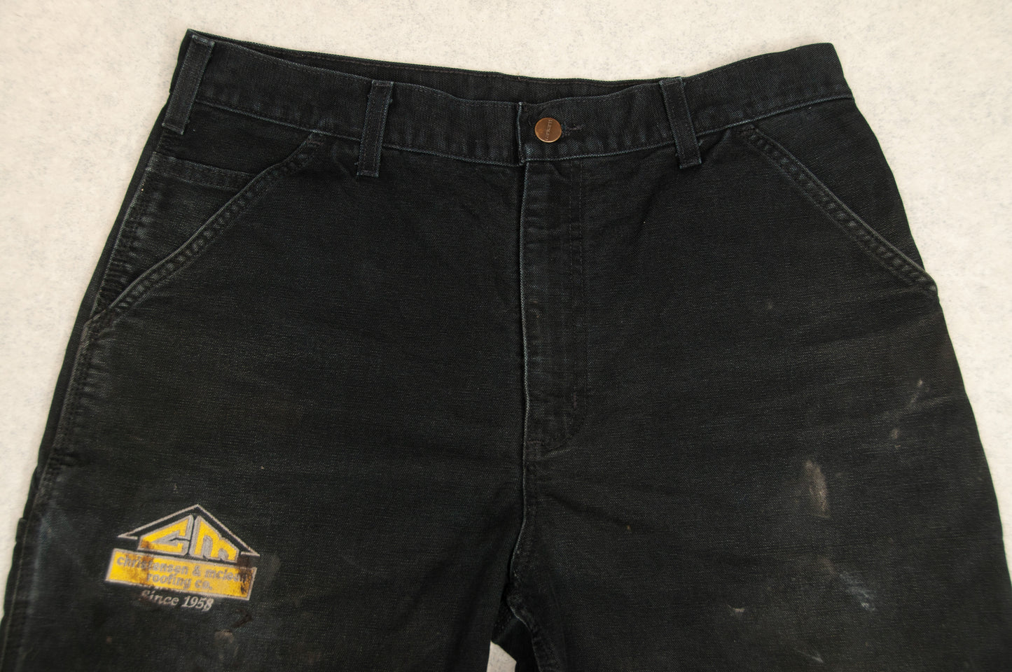 Carhartt Utility x Christensen & McLean Rooting co. työhousut (32x32)