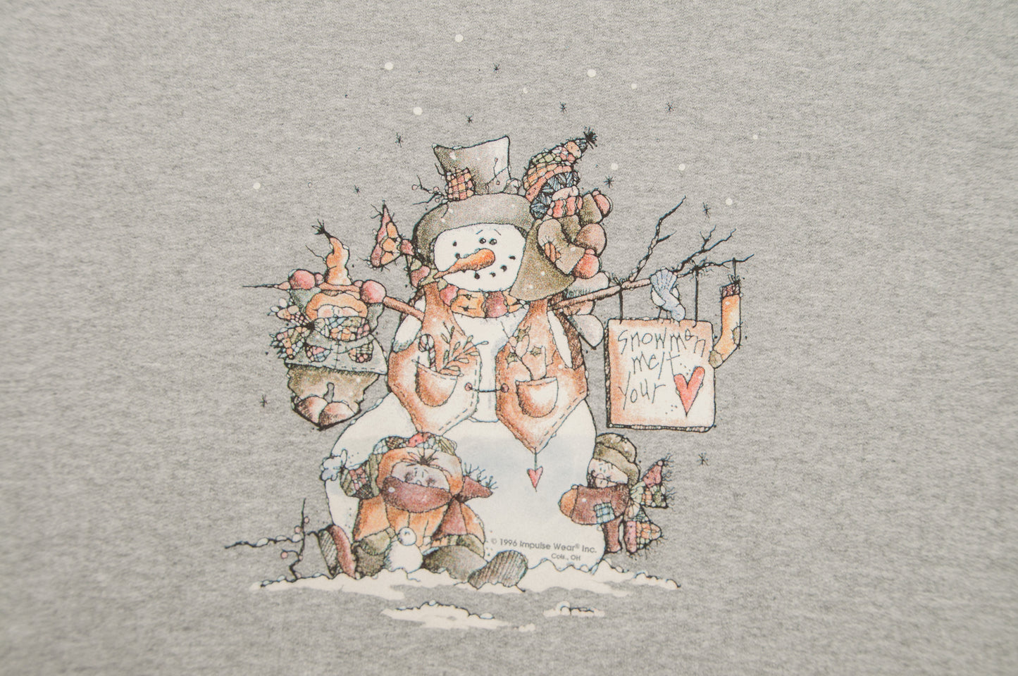 Snowman collegepaita (L)