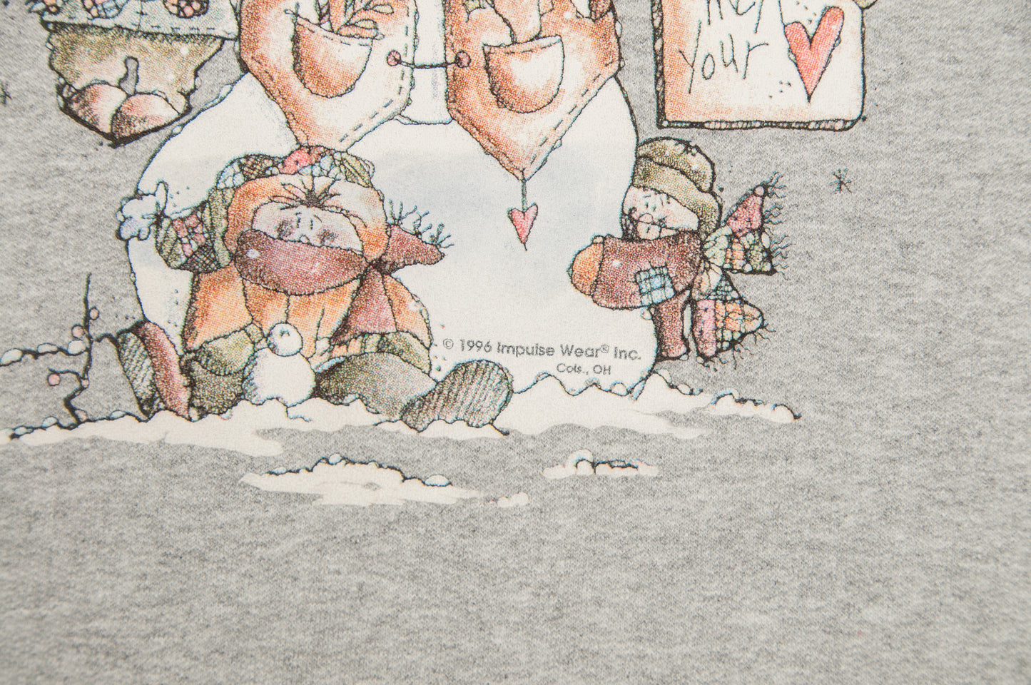 Snowman collegepaita (L)