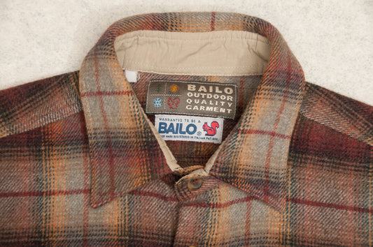 Vintage Bailo villakangaspaita 90-luvulta (M)