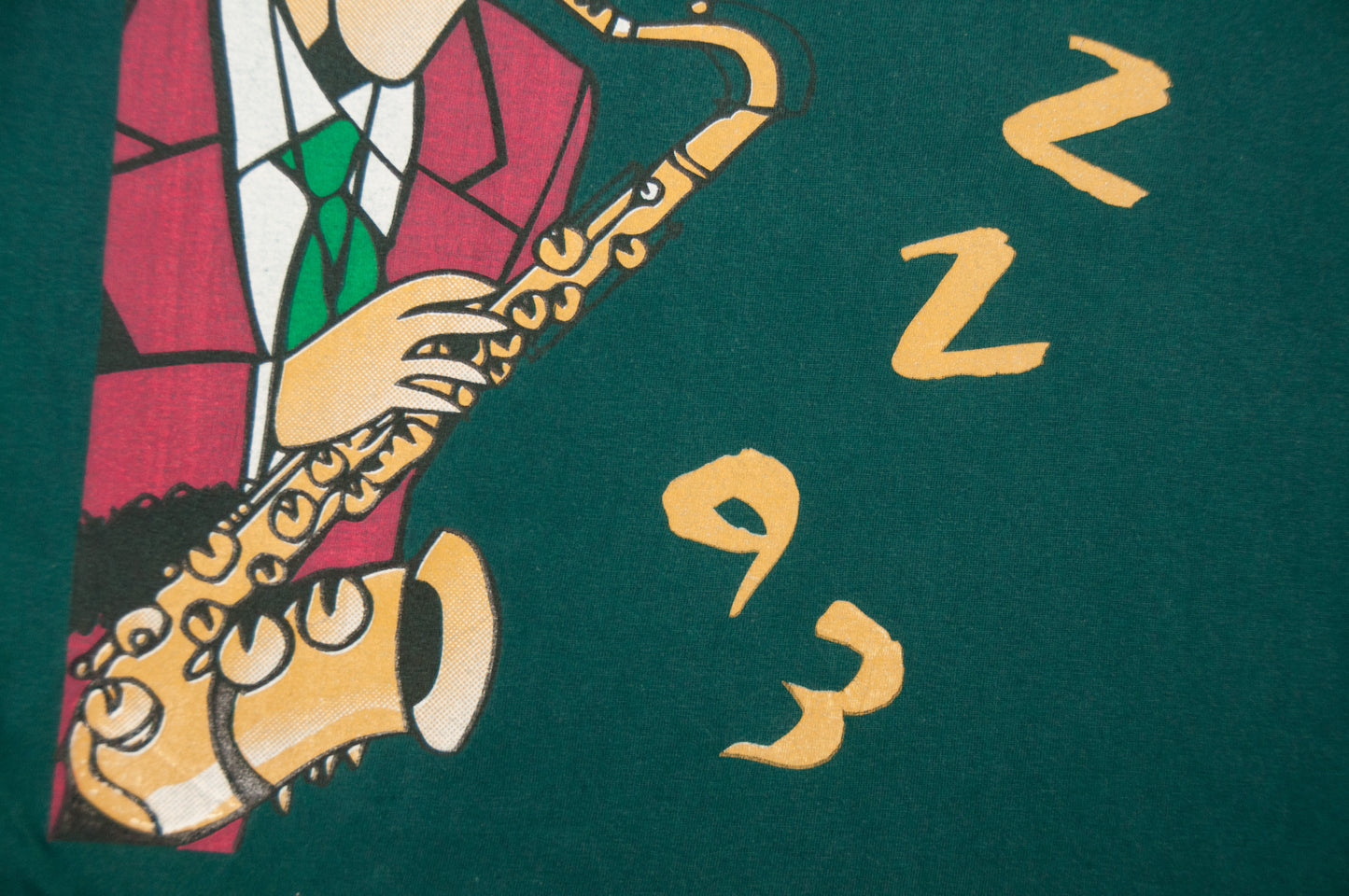 Vintage Pori Jazz 93 pitkähihainen paita 90-luvulta (L)