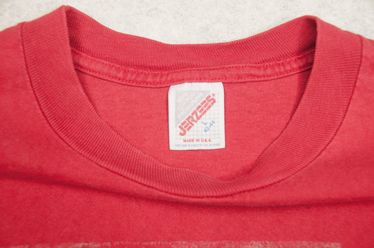 Vintage NBA Chicago Bulls vs Portland Blazers t-paita 90-luvulta (M)