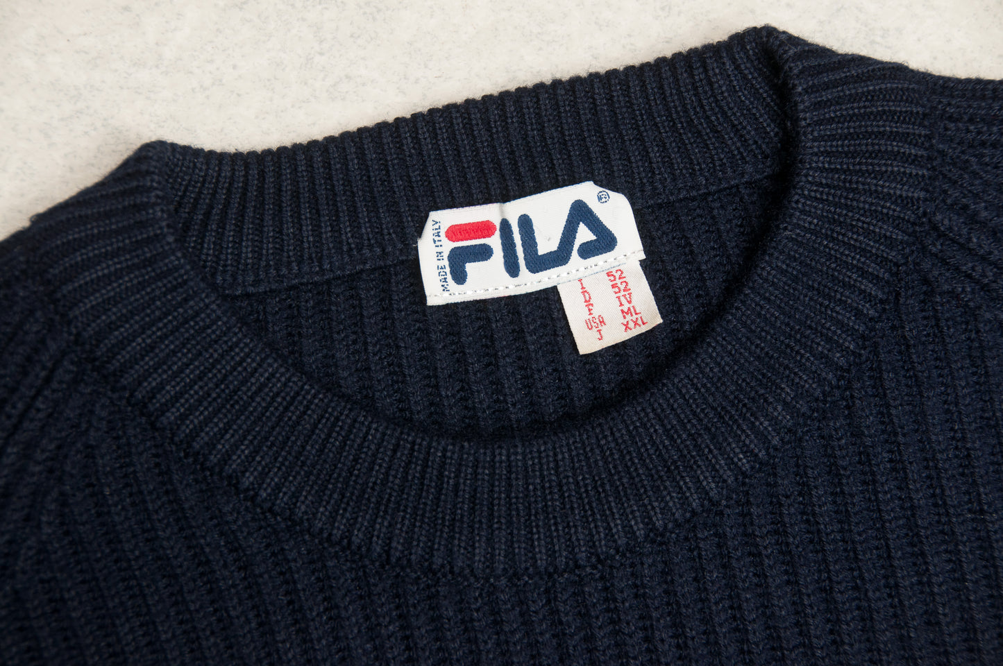Vintage Fila villapaita 90-luvulta (XL)