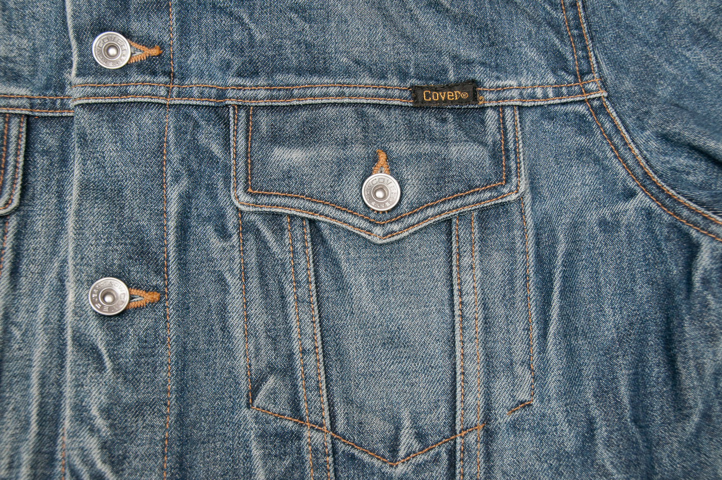 Y2K Cover Jeans farkkutakki (L)