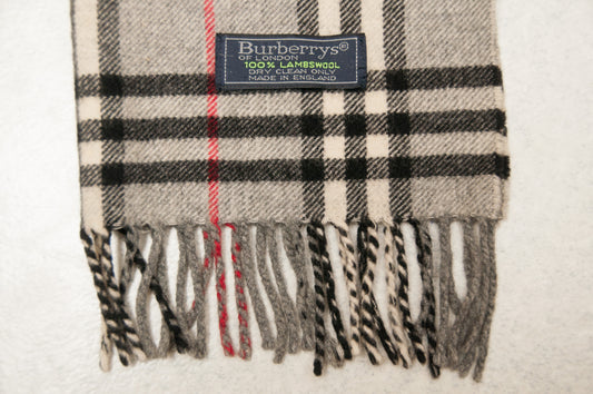 Vintage Burberry kaulahuivi 90-luvulta