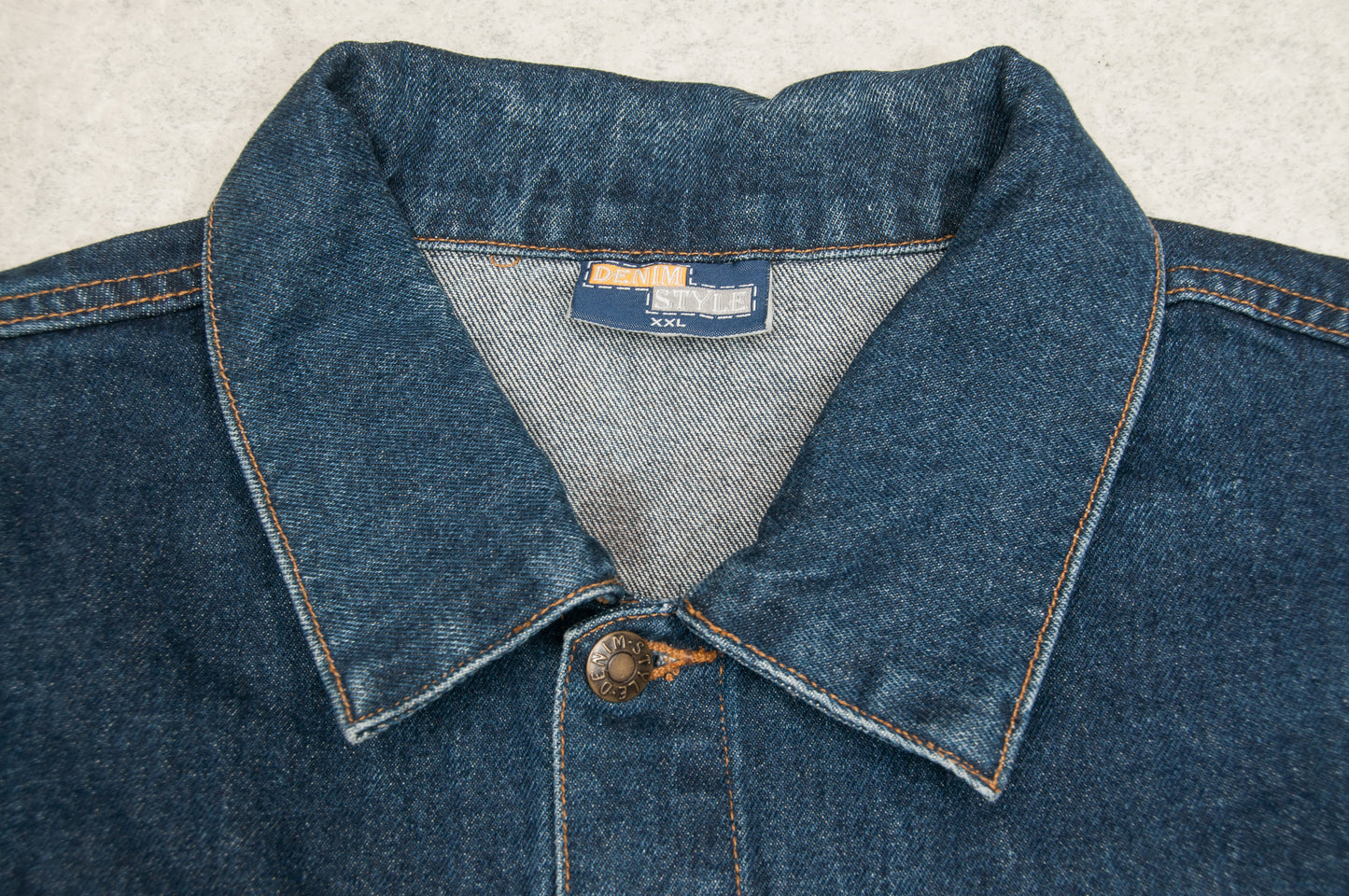 Vintage Denim Style farkkutakki 90-luvulta (XXL)
