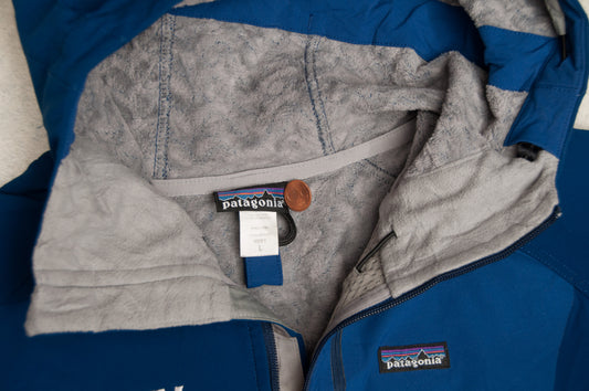 Y2K Patagonia x 3KRTV kuoritakki fleecevuorella (L)