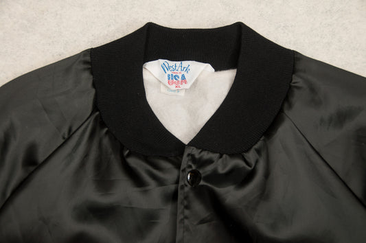 Vintage WestArk x American Grading Inc. satiinitakki 90-luvulta (L)