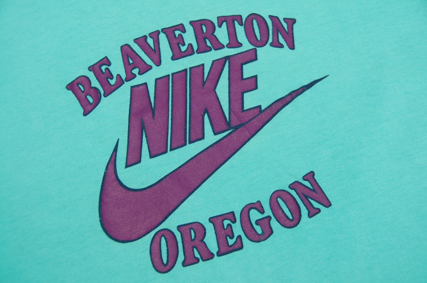 Vintage Nike Beaverton Oregon t-paita 80-luvulta (M)