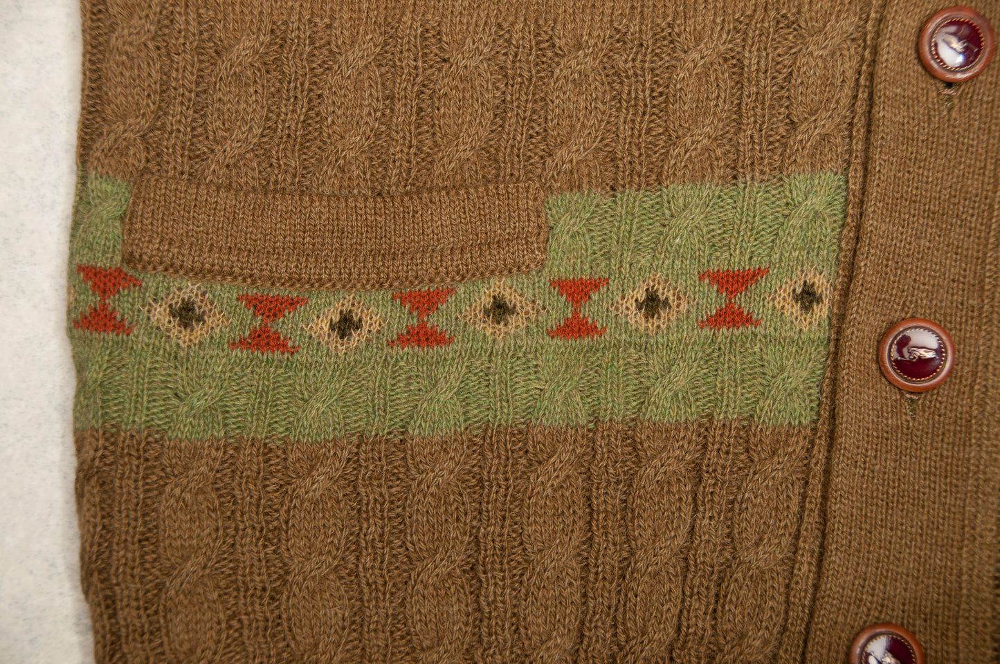 Vintage Hemmond alpakkavillatakki 80-luvulta (M)