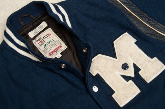 Vintage Big Star Mack Bib varsitytakki 80-luvulta (L)
