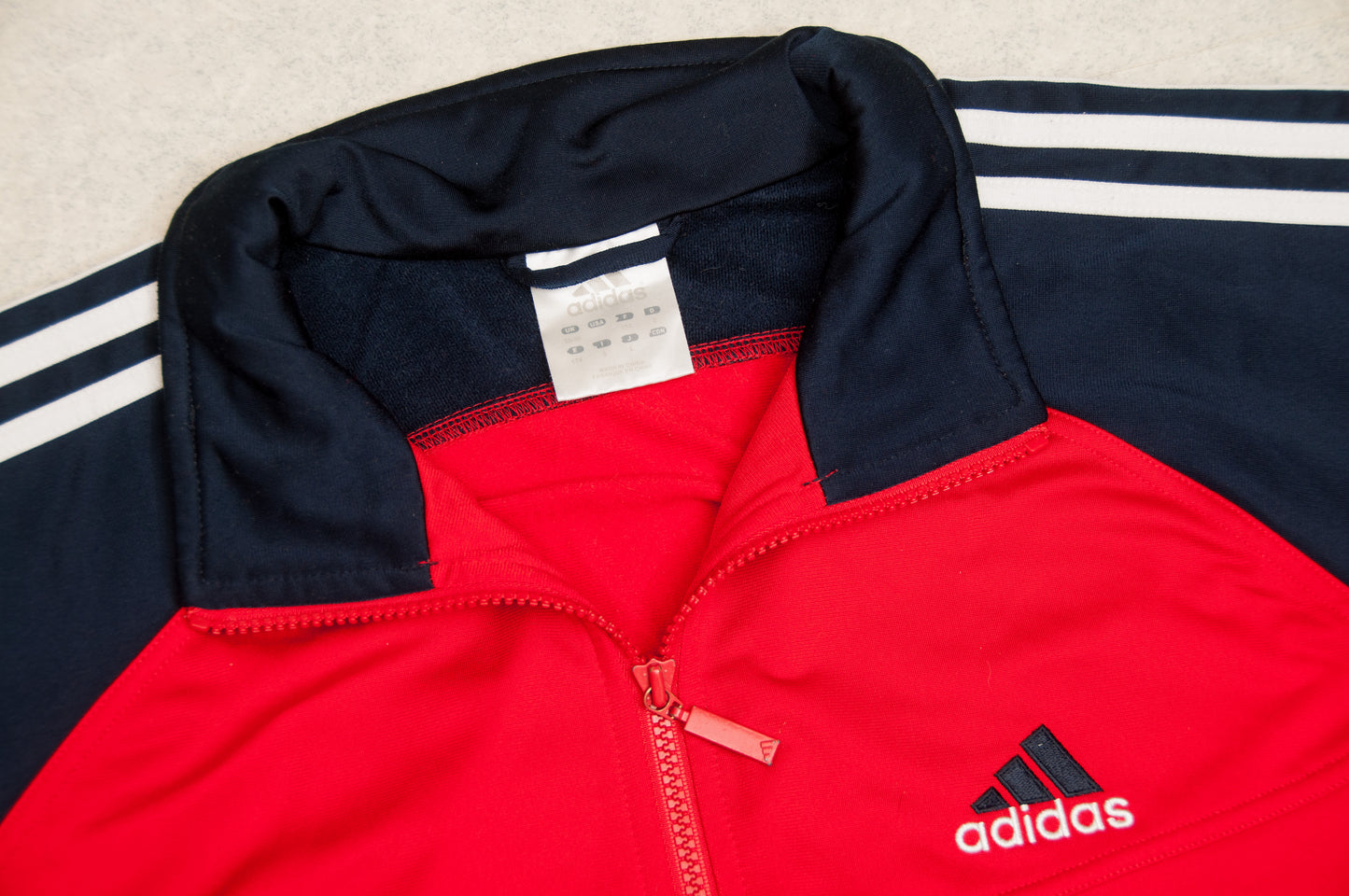 Vintage Y2K Adidas verkkatakki (M)