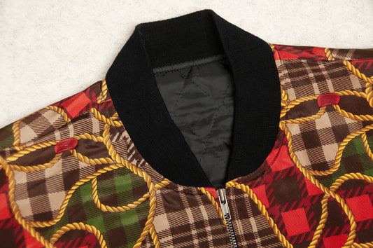 Vintage satiinitakki 80-luvulta (L)