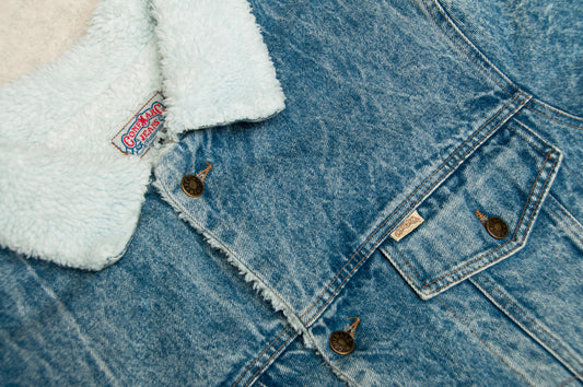 Vintage ConfMarc Jeans farkkutakki 80-luvulta (M)