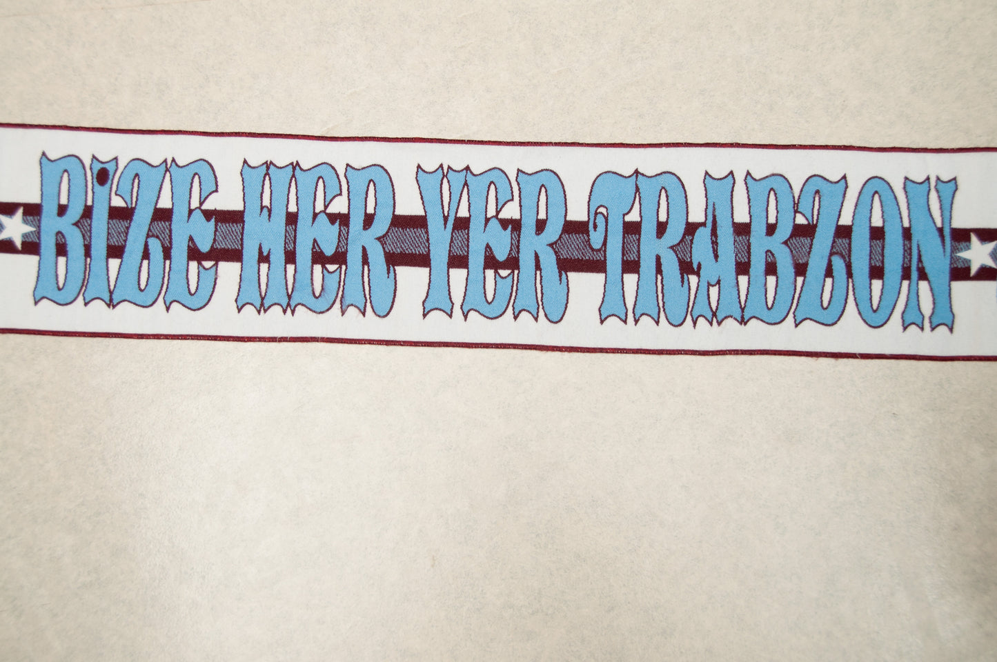 Vintage Trabzonspor kaulahuivi 90-luvulta