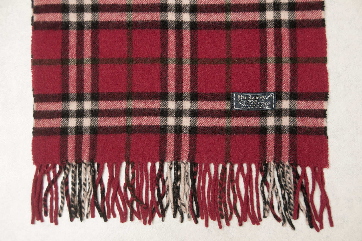 Vintage Burberry kaulahuivi 90-luvulta