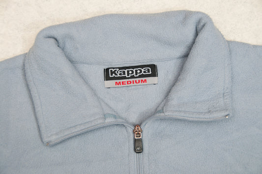 Vintage Y2K Kappa 1/3-zip fleecepaita (M)