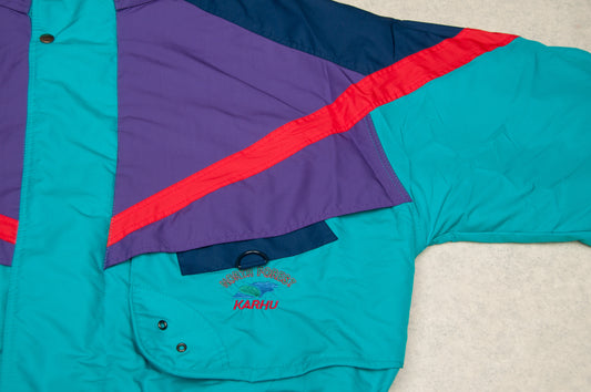 Vintage Karhu North Forest toppatakki 90-luvulta (XXL)