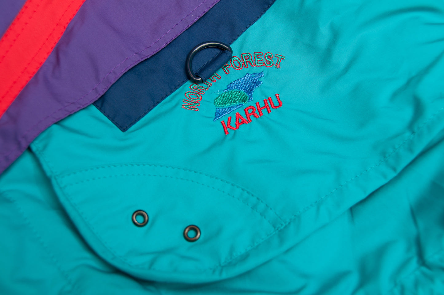 Vintage Karhu North Forest toppatakki 90-luvulta (XXL)