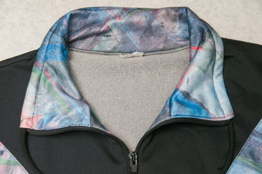 Vintage suomalainen verkkatakki 80-luvulta (M)