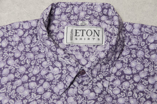 Vintage Eton kesäpaita 90-luvulta (XL)