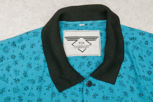 Vintage Fox Company viskoosipaita 80-luvulta (L)