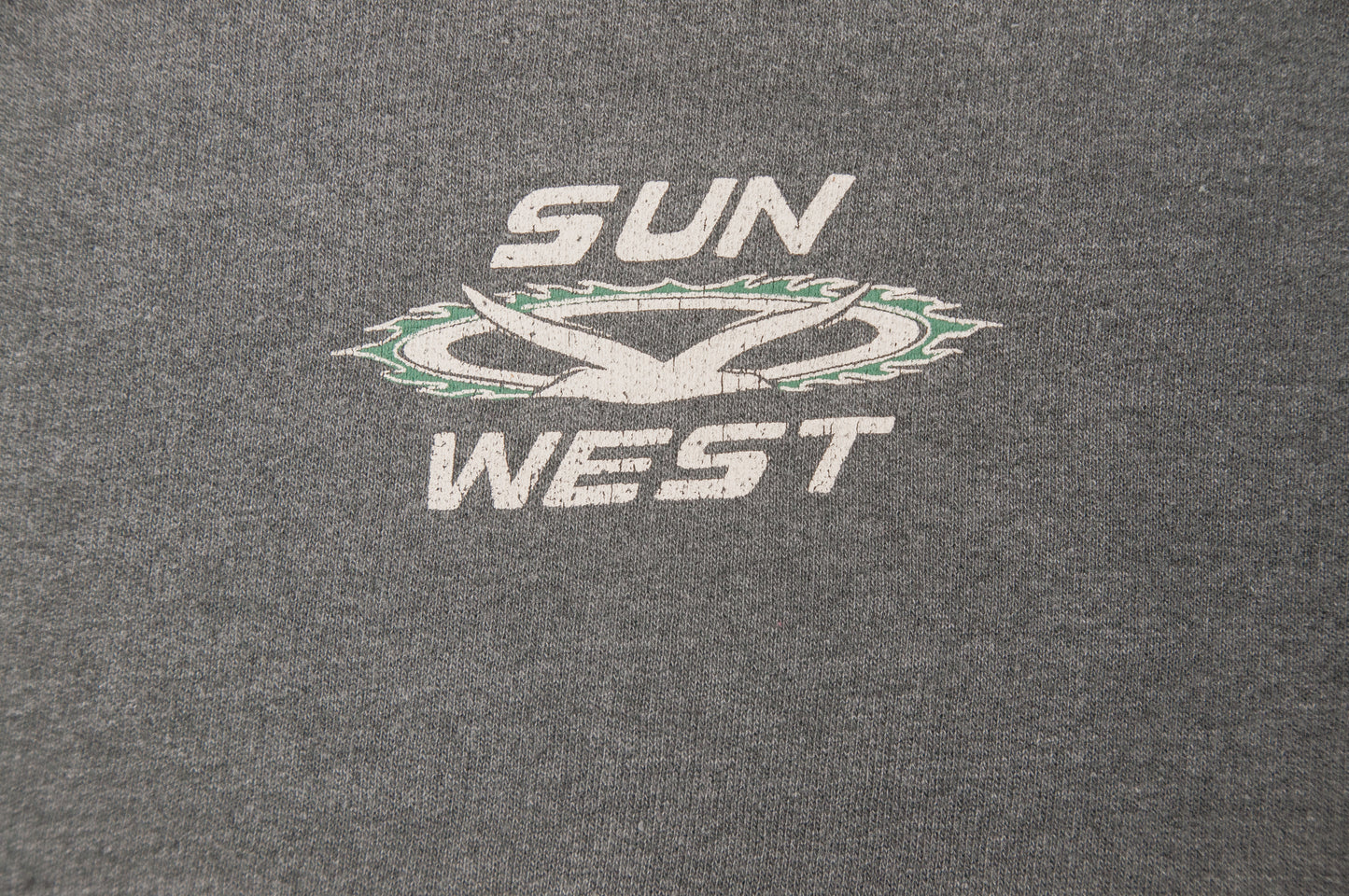 Vintage Sun West collegepaita 90-luvulta (L)