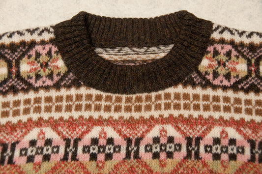 Vintage italialainen villapaita 80-luvulta (M)