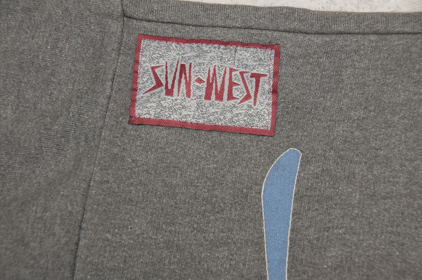 Vintage Sun West collegepaita 90-luvulta (L)