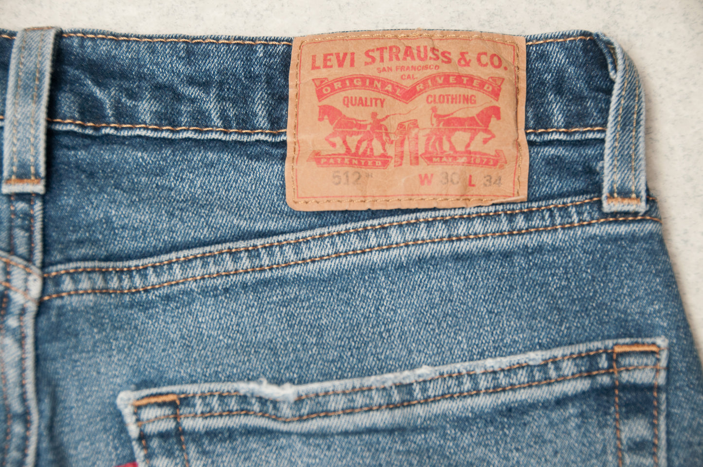 Levi´s 512 Slim Tapered farkut (30x32)