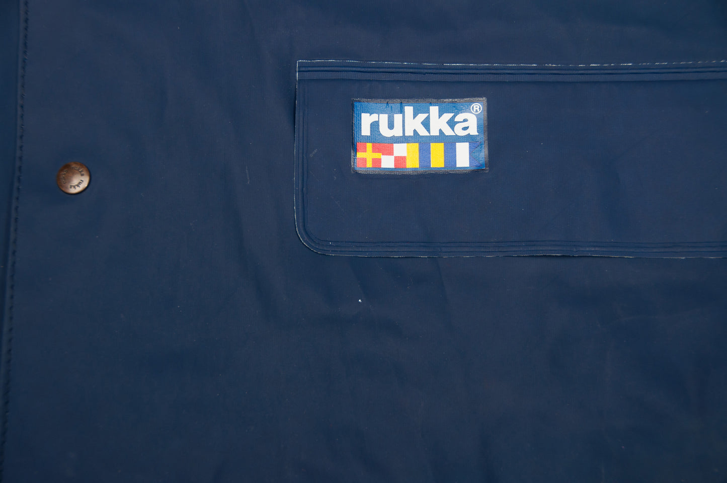 Vintage Rukka Lehmus sadetakki 90-luvulta (L)