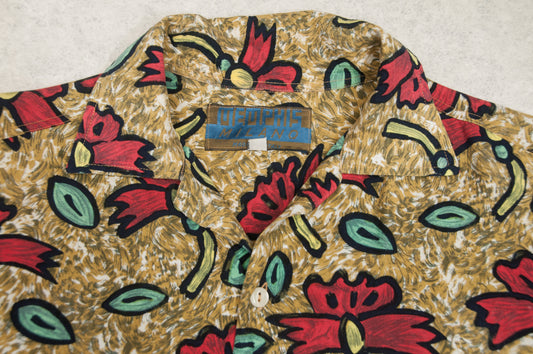 Vintage Memphis Milano viskoosipaita 80-luvulta (M)